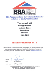 BBA Certification